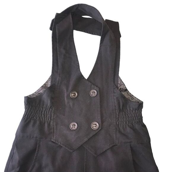 Zara Overall/ Pinafore Mini Dress - Picture 5 of 13